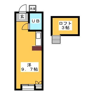 オレンジハウス【2階】の間取り