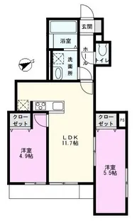 カーロ パードレ【1階】の間取り