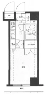 メインステージ大森海岸【1階】の間取り