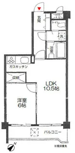 ライオンズマンション吉祥寺第6【2階】の間取り