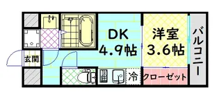 ARCA鳳【4階】の間取り