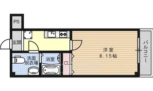 V-style西院【6階】の間取り