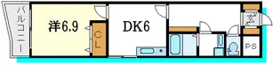 Ai court新三河島【4階】の間取り