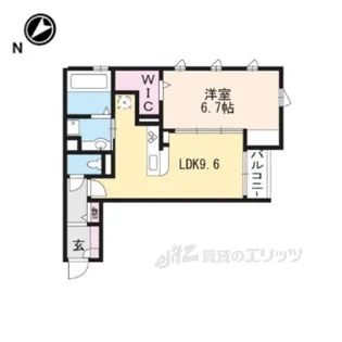 エスポワール飛鳥【3階】の間取り