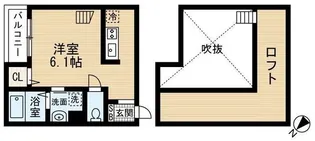 プレシャスソルーナ博多駅南【1階】の間取り