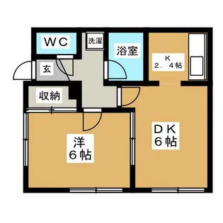 ケルンI【1階】の間取り