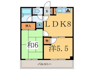 宮の原ヴィレッジ【2階】の間取り