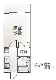 アルファ・ネクスト【2階】の間取り