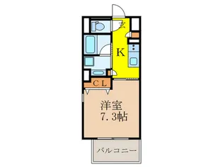 T-CLOWN【7階】の間取り