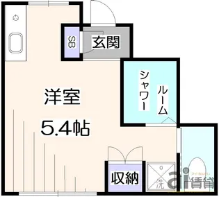 フルハウス萩山【1階】の間取り