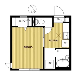 ディアス・パルモーK【2階】の間取り