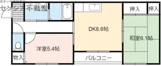 カーサヴェルデ【1階】の間取り