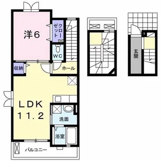 グランデ・I【3階】の間取り