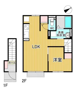 トレゾール土樋【2階】の間取り