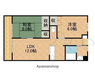 ピュア葵【1階】の間取り