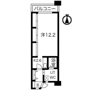 シティコート目黒3号棟【4階】の間取り