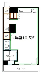 サカエコーポ【2階】の間取り