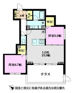 Azure【1階】の間取り