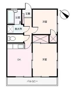 ピニエール下田【3階】の間取り
