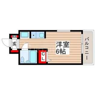 モンシェール新小岩【2階】の間取り