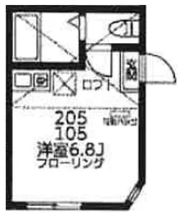 ユナイト三春台バルケッタミーア【1階】の間取り