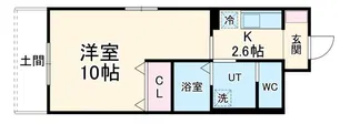 スブルース・ヴィラ【1階】の間取り