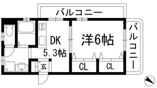 Third Hills【4階】の間取り