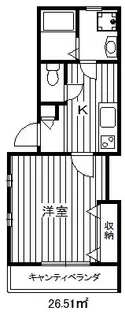 メゾン・平【2階】の間取り