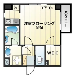 カーサ・フリード【4階】の間取り