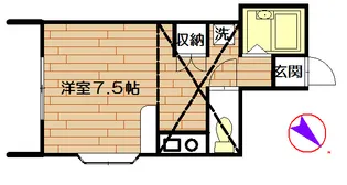 東京都板橋区成増3【アパート】の間取り