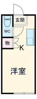 新富士見荘【2階】の間取り