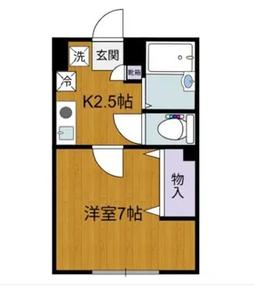 東京都練馬区石神井町8【アパート】の間取り