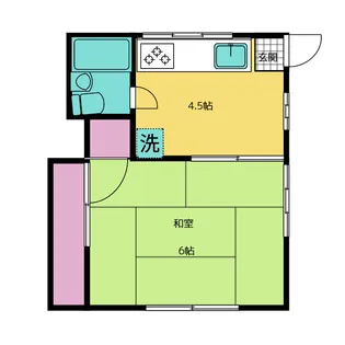 コーポともじ【2階】の間取り