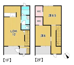 茨城県日立市鮎川町5【一戸建】の間取り