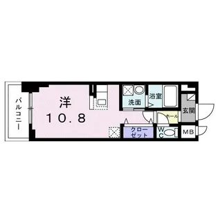 プラチナコート【3階】の間取り