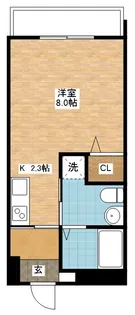 ハイグランデ矢上【3階】の間取り