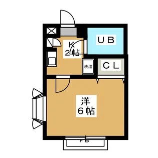 アメニティパレス【2階】の間取り