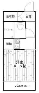 ホワイトハイツ【4階】の間取り