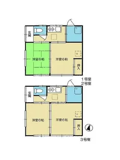 茨城県取手市宮和田【一戸建】の間取り