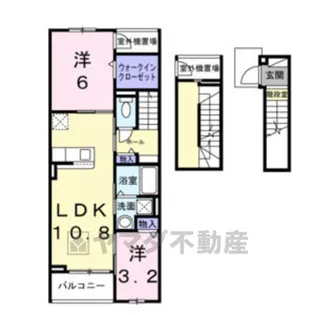 メゾン フラン【3階】の間取り