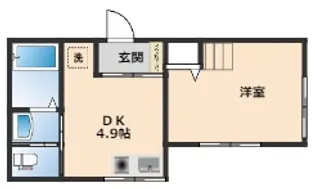 ハウスDanke【1階】の間取り