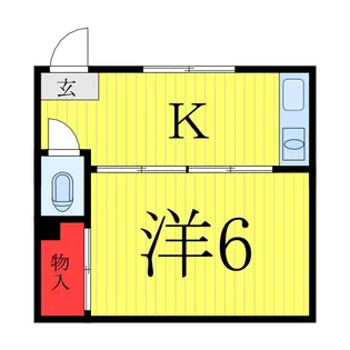 本田マンション1号棟【3階】の間取り