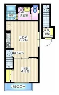 ウィステリア鶴ヶ峰【2階】の間取り