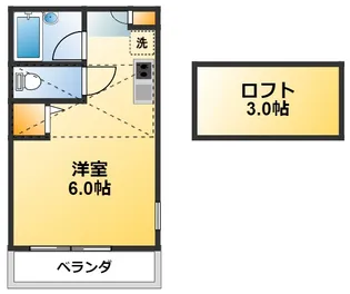 クレドアネックス白楽【2階】の間取り