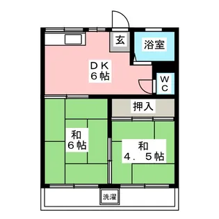コーポちほ【2階】の間取り
