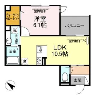 SHINYA BLDG.III【2階】の間取り