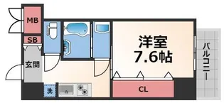 CLASS HILLS 新深江【3階】の間取り
