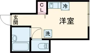 ネオス葛西【1階】の間取り