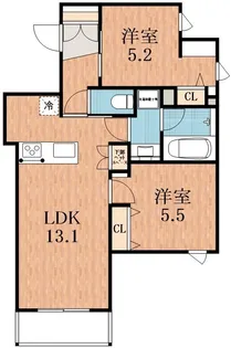 & FUMINOSATO【2階】の間取り