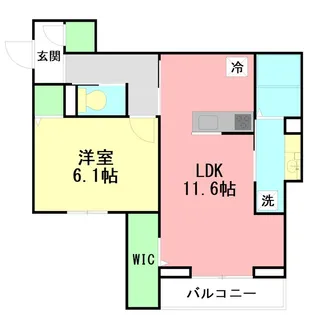Forest・K【3階】の間取り